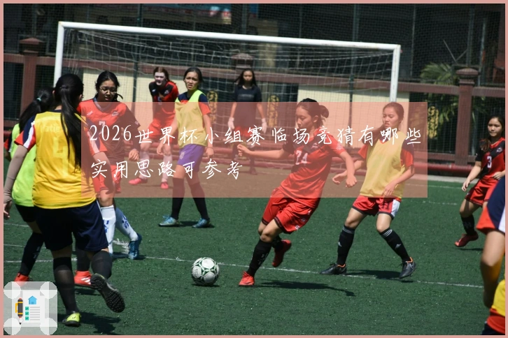 2026世界杯小组赛临场竞猜有哪些实用思路可参考