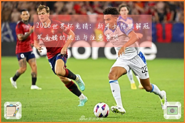 2026世界杯竞猜：新手如何理解冠军竞猜的玩法与注意事项